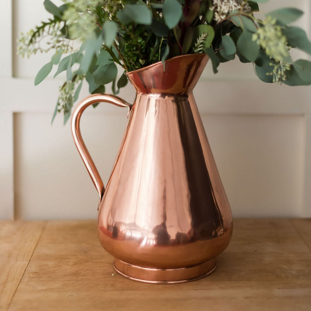 Large Copper Heirloom Vase