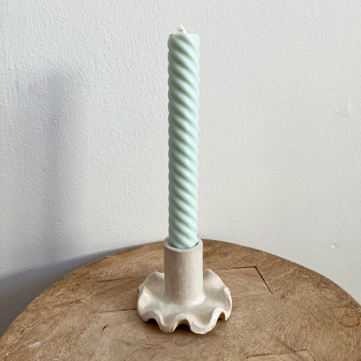 Ruffle Candle Holder