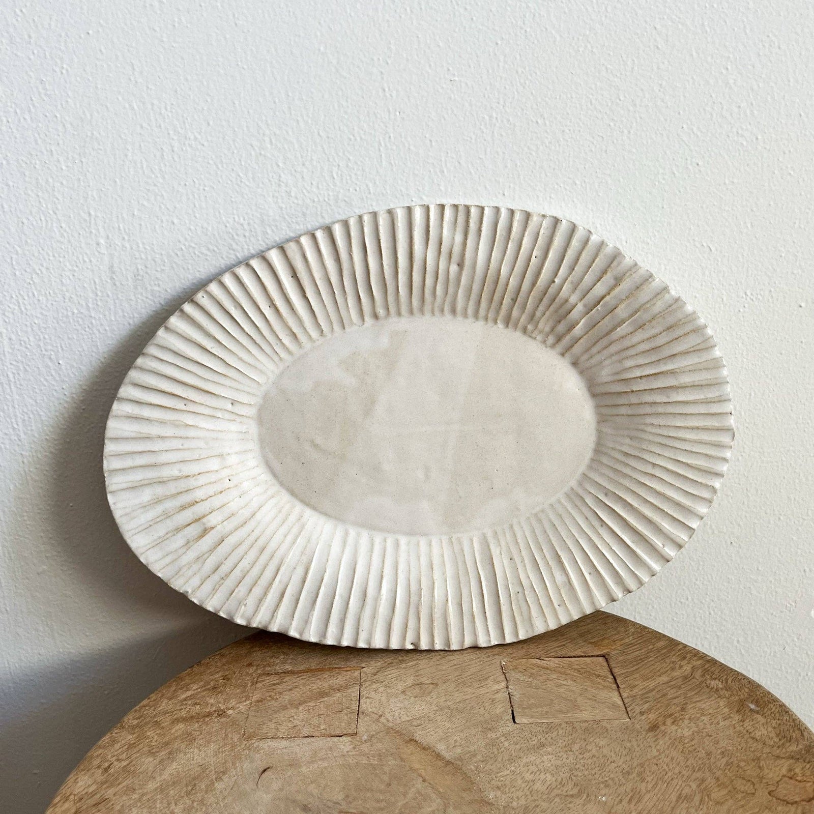 Ribbed Edge Platter