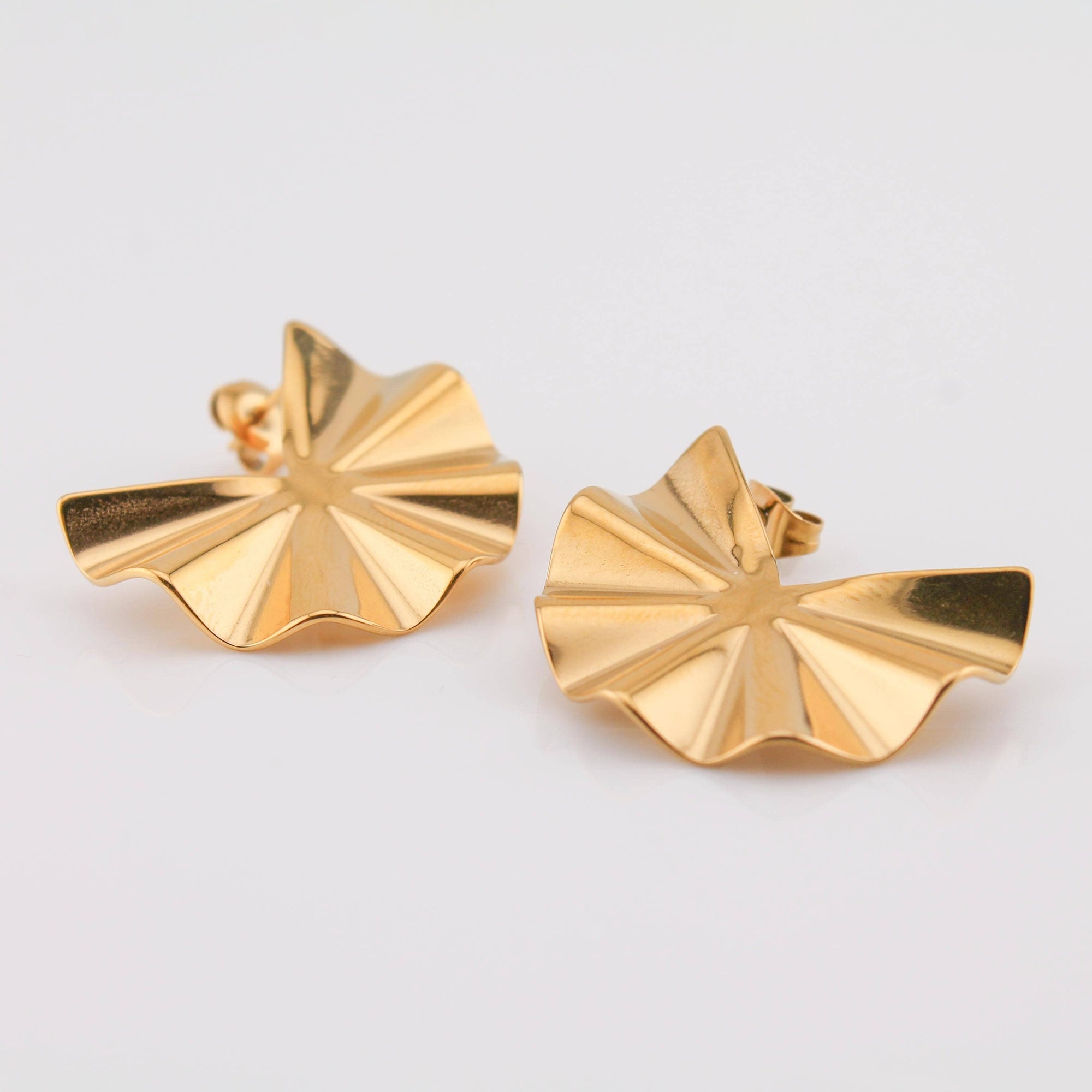 Cabana Fan Earrings - Waterproof!