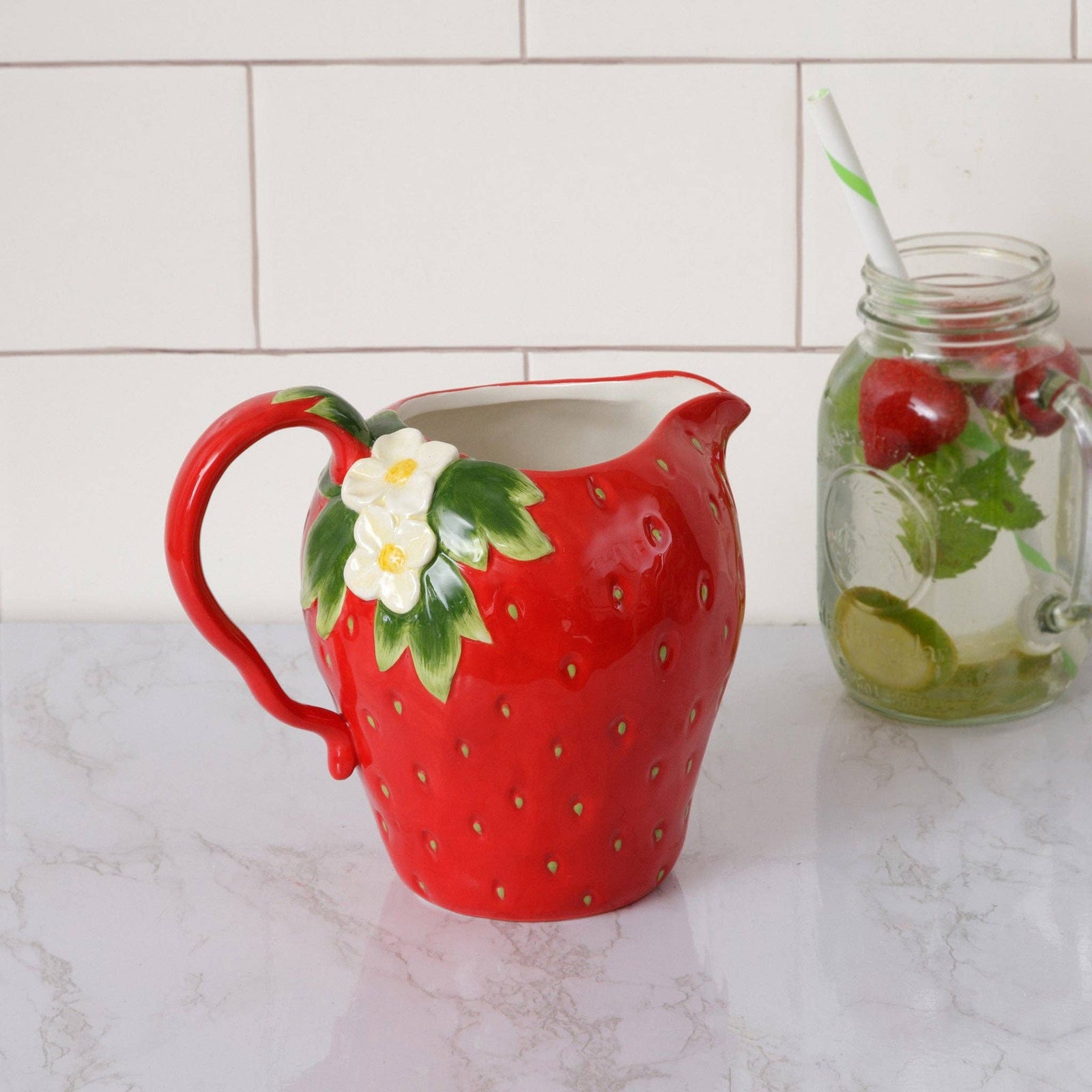 Strawberry Pitcher