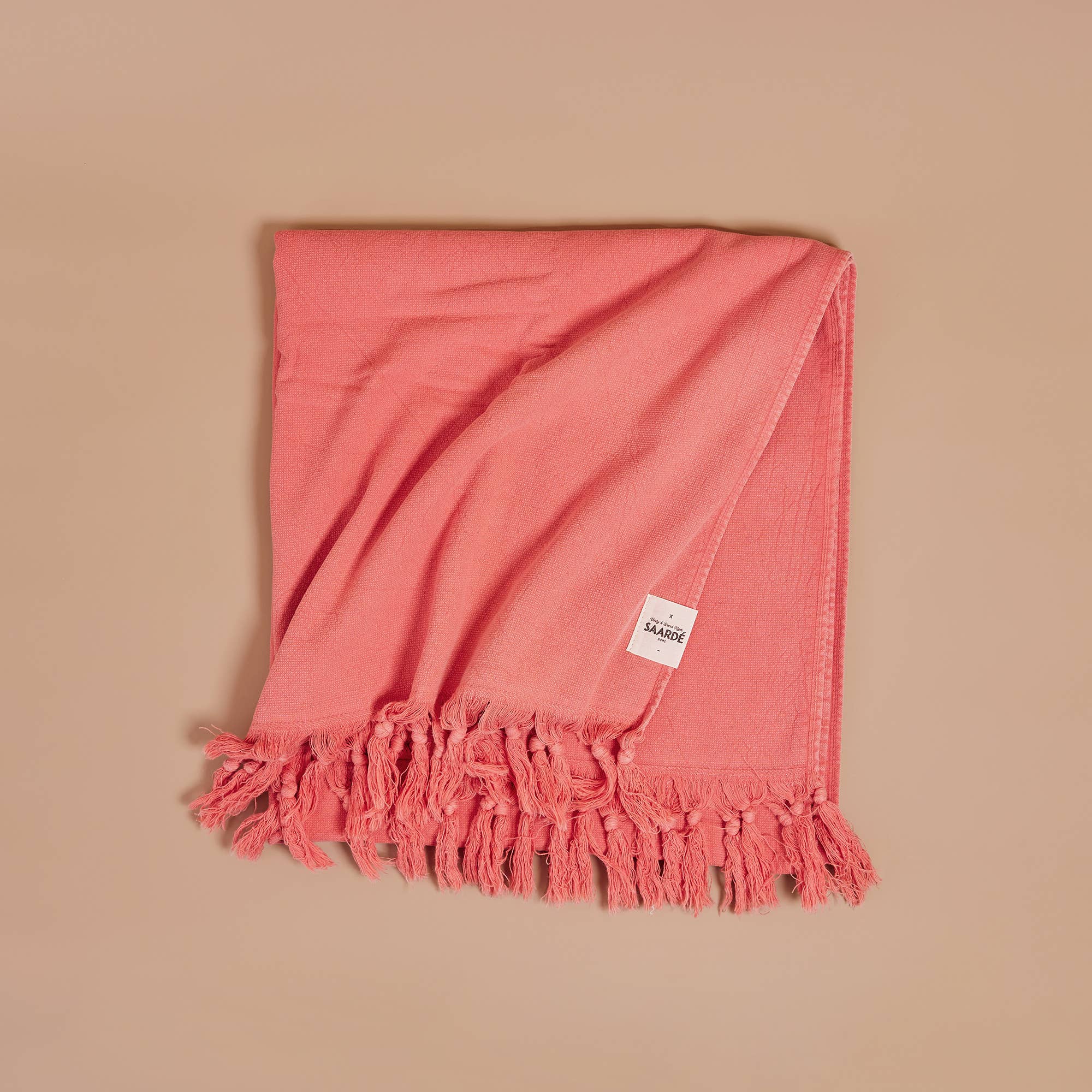 Saardé Vintage Wash Towel | Melon