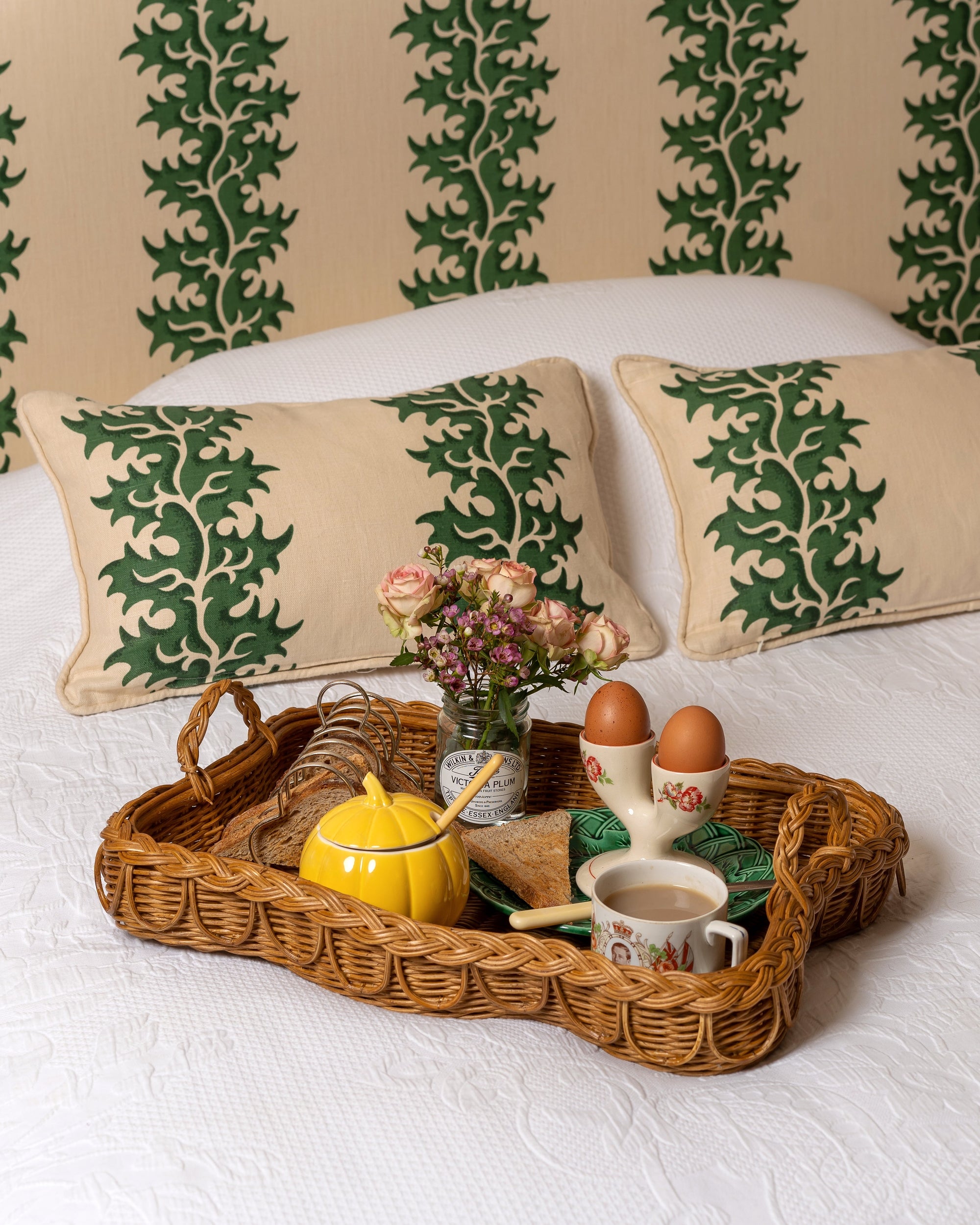 Rattan Hadley Tray by Sharland England