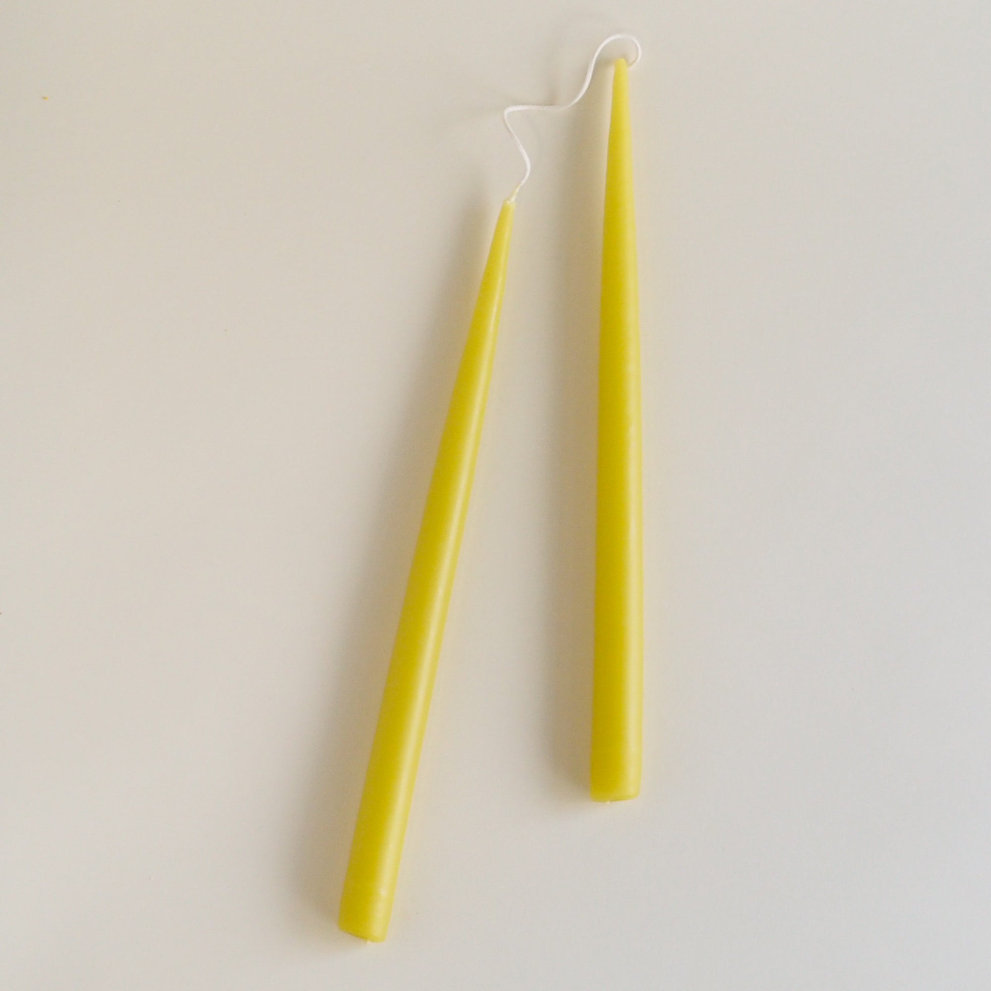 Danica Beeswax Taper Candles (Set of 2)