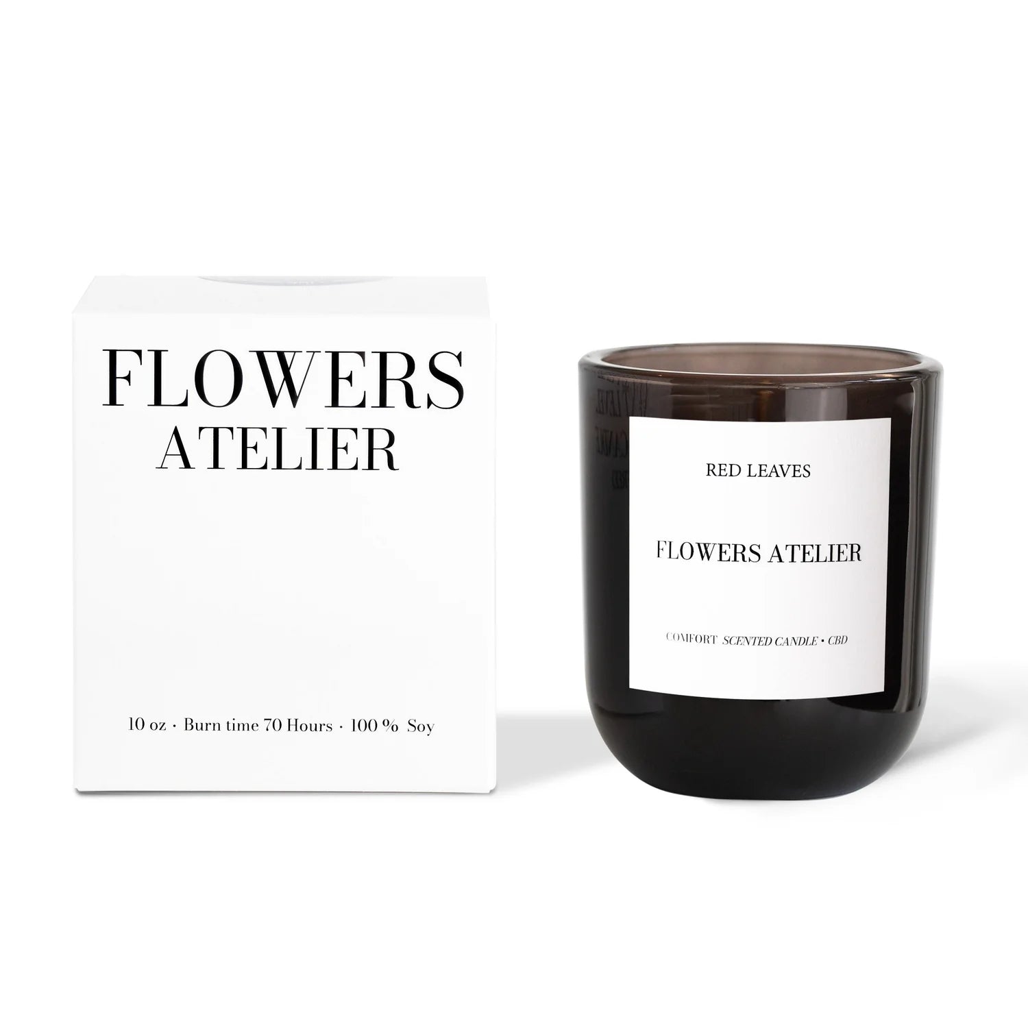 Flowers Atelier Red Leaves Candle