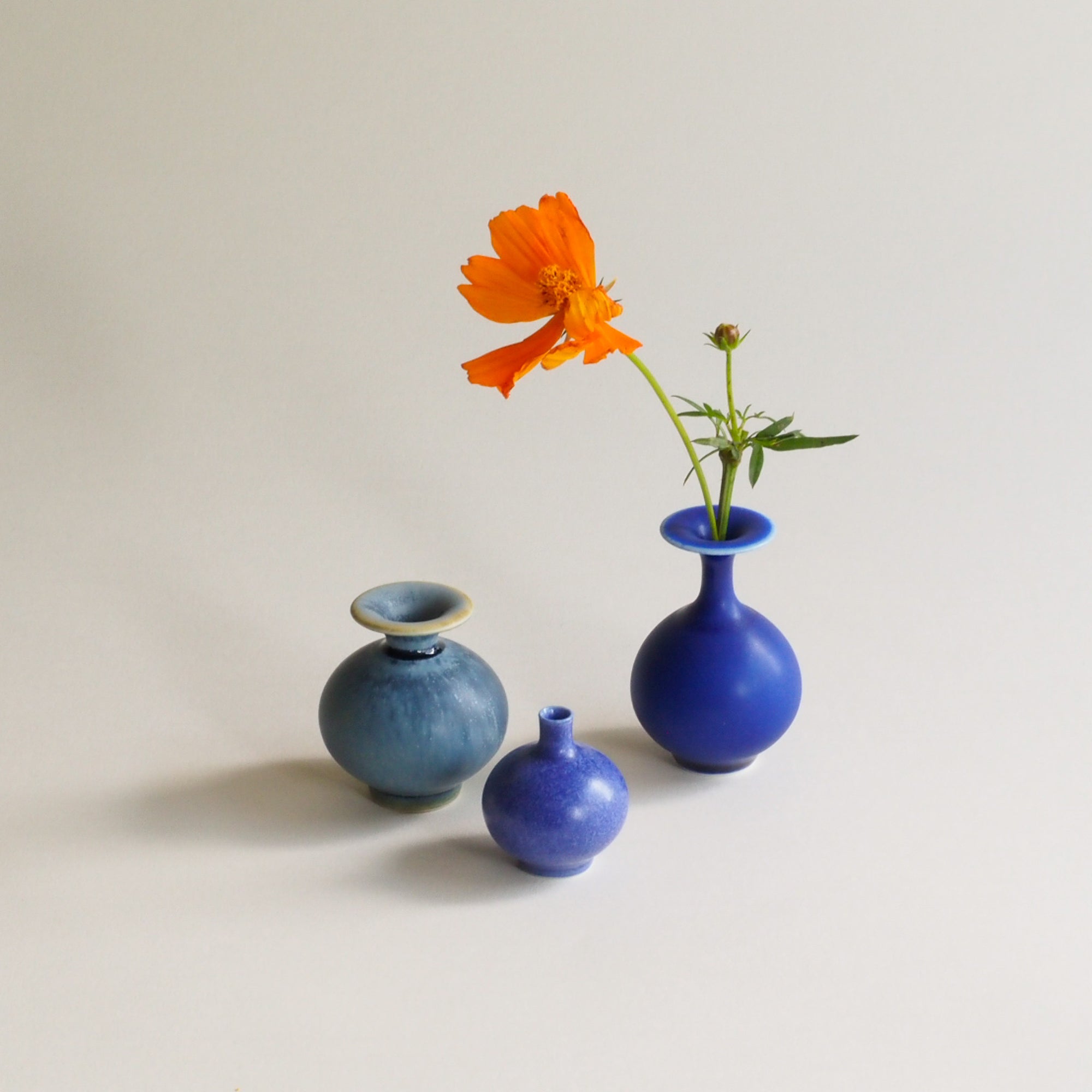 Hand Thrown Miniature Vase Sets