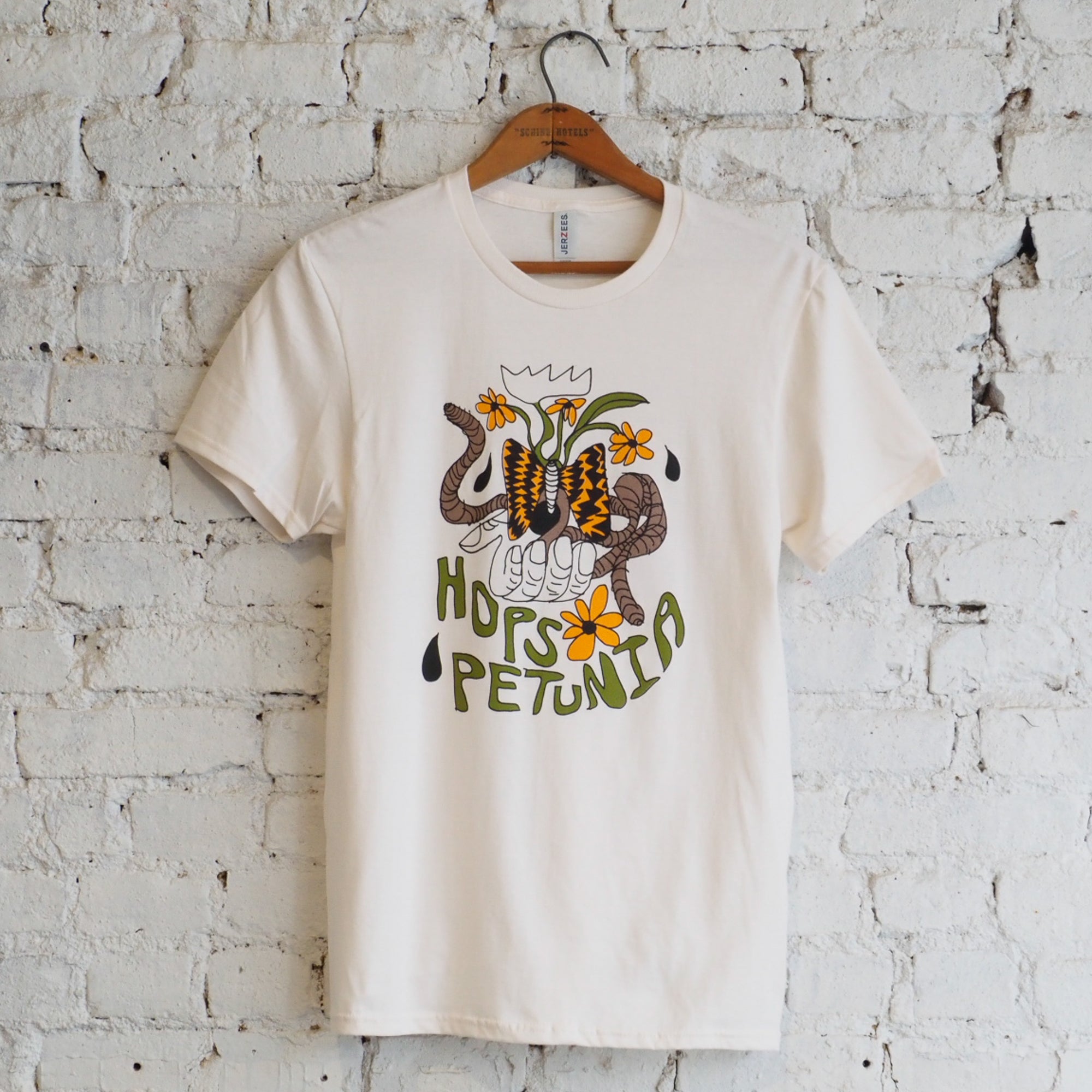 Hops Petunia Butterfly Hands 2024 Tee!