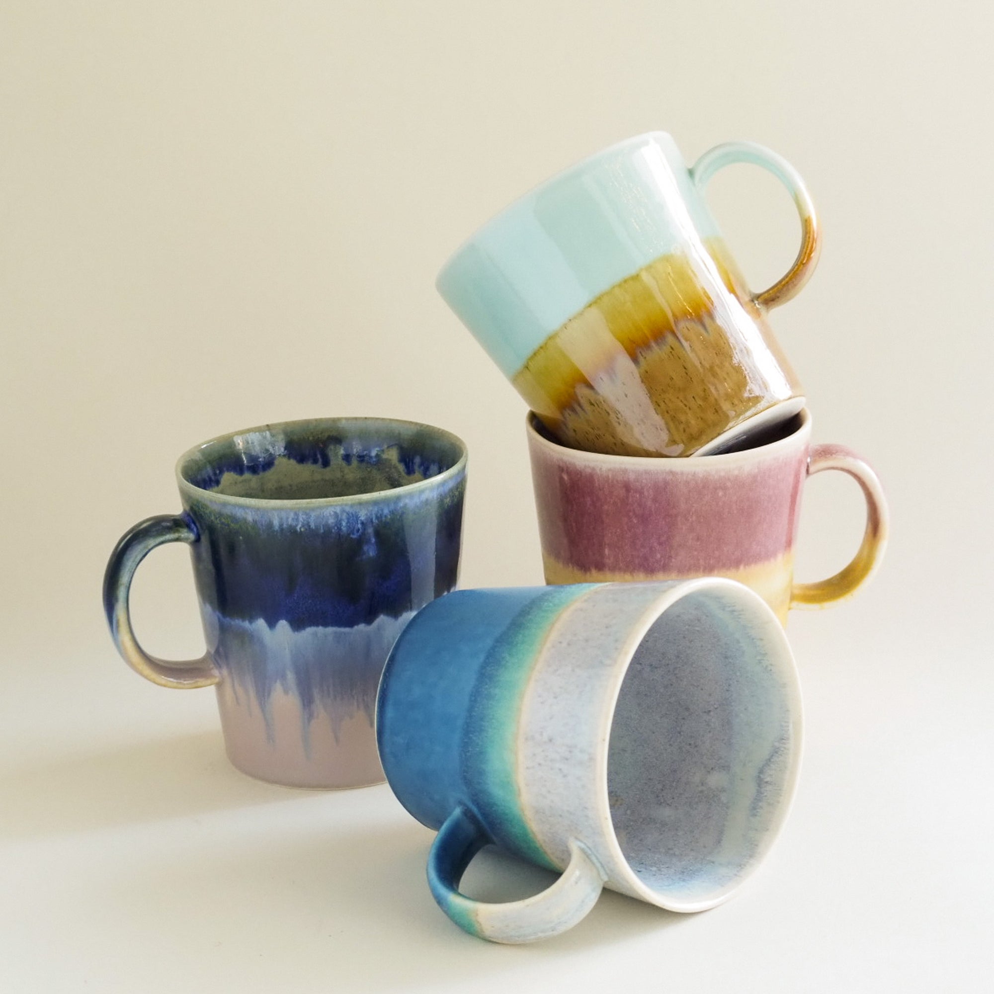 SGW Glazed Porcelain Mugs