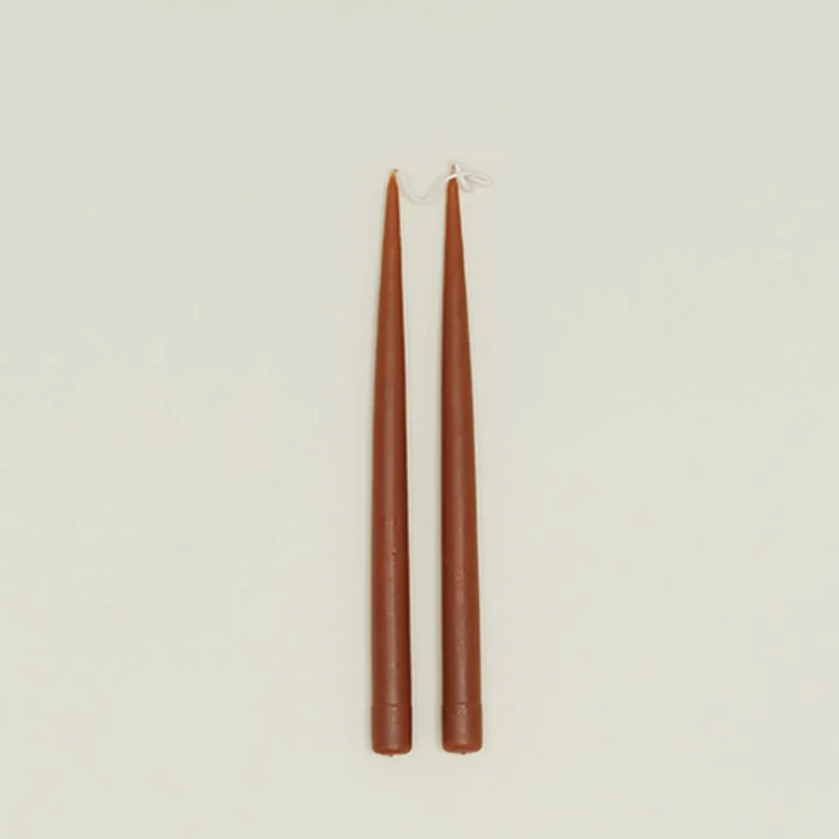 Danica Beeswax Taper Candles (Set of 2)