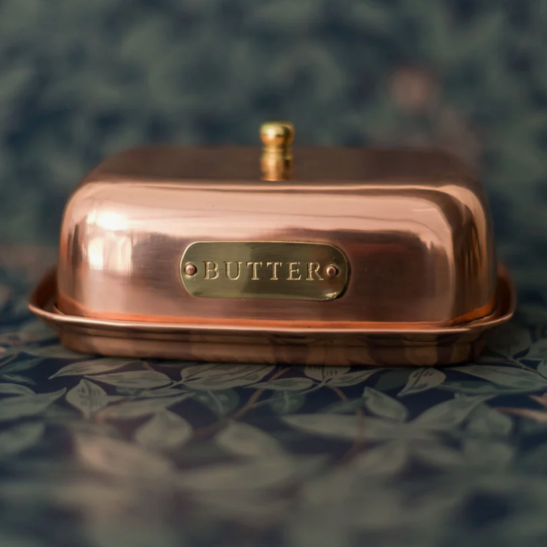 Copper Butter Dish