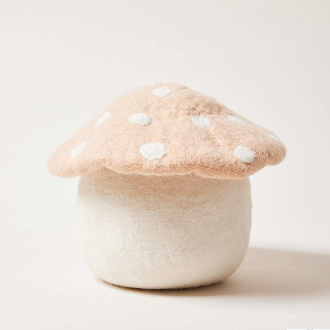 Wool Mushroom Doorstop