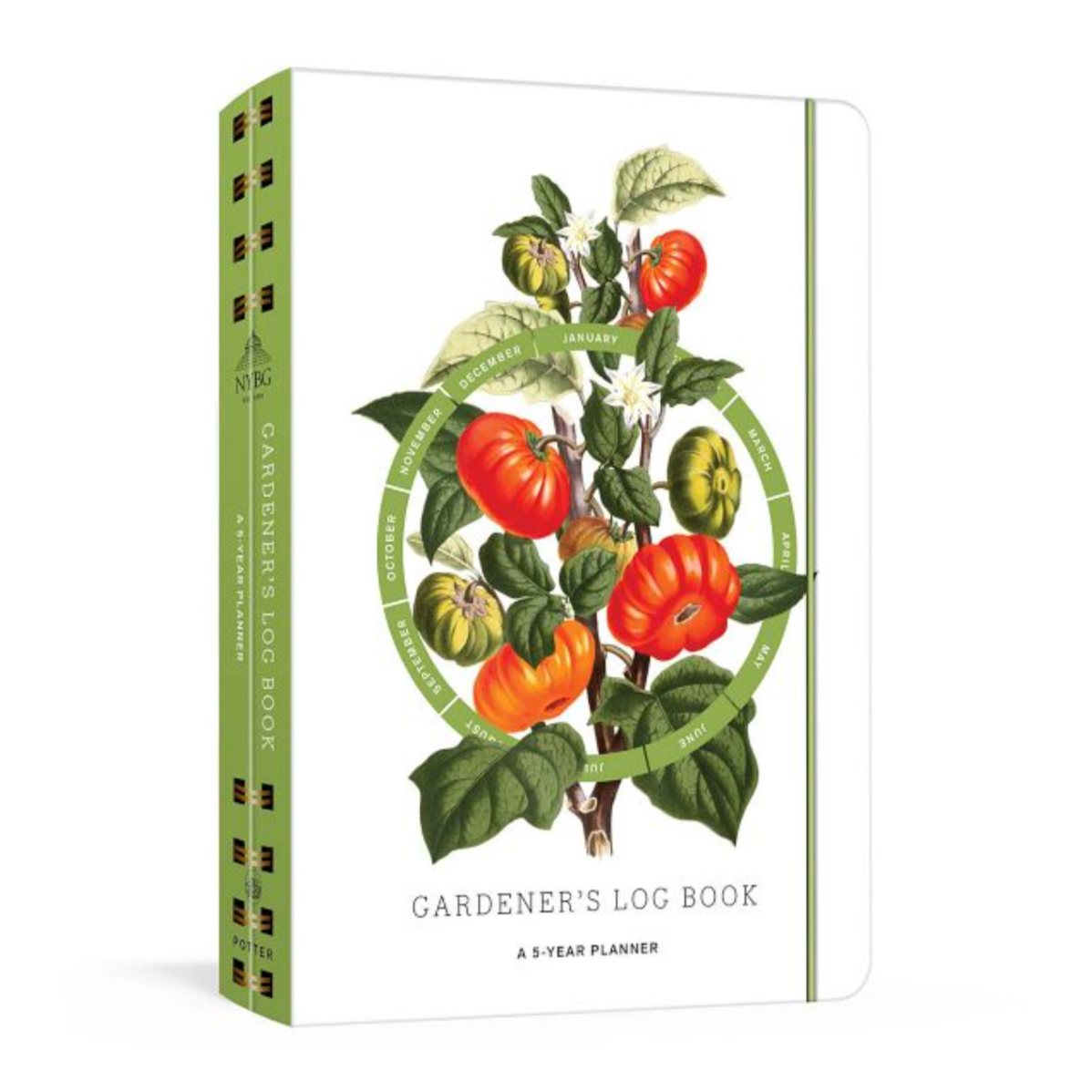 Gardener's Log Book: A 5-Year Planner (New York Botanical Garden)