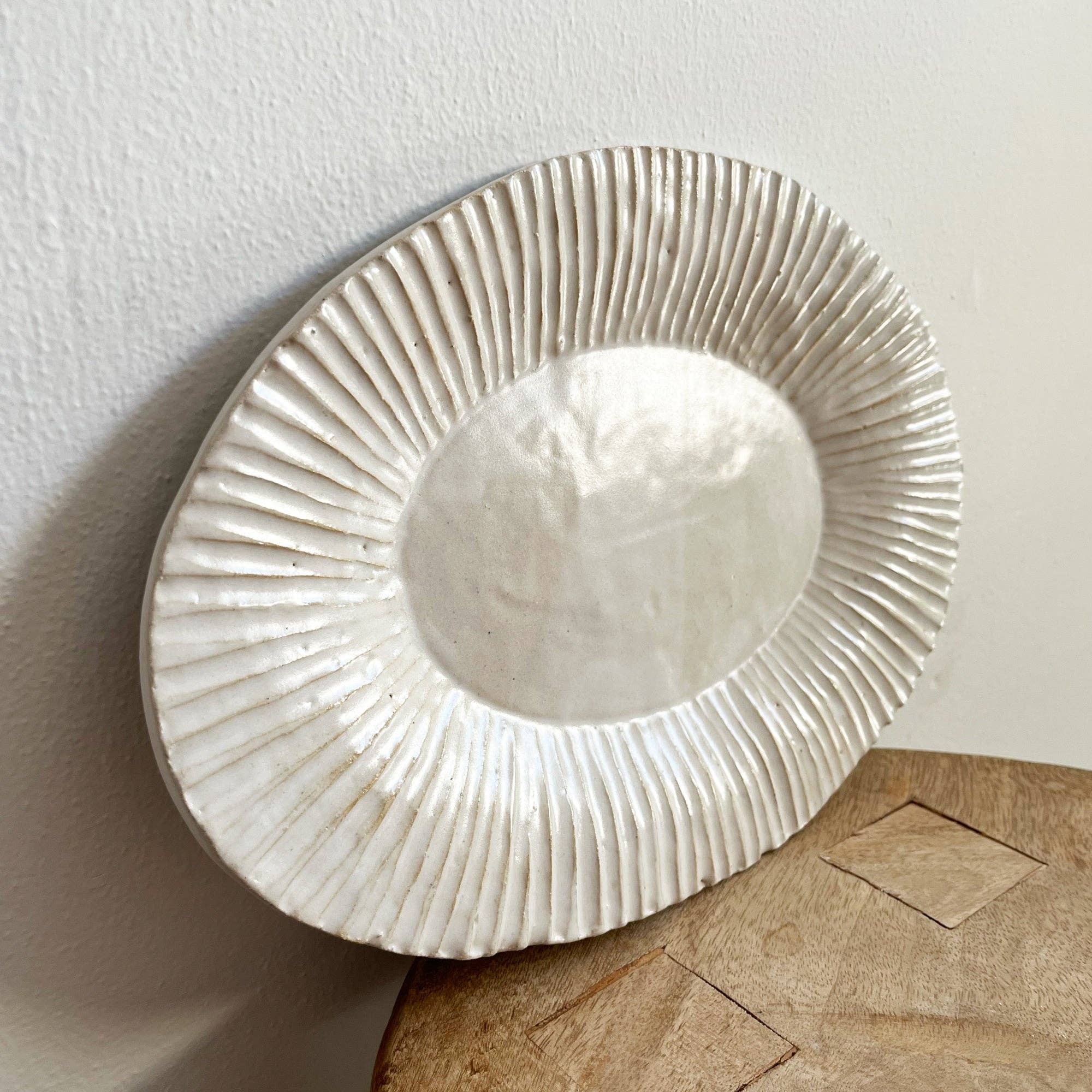 Ribbed Edge Platter