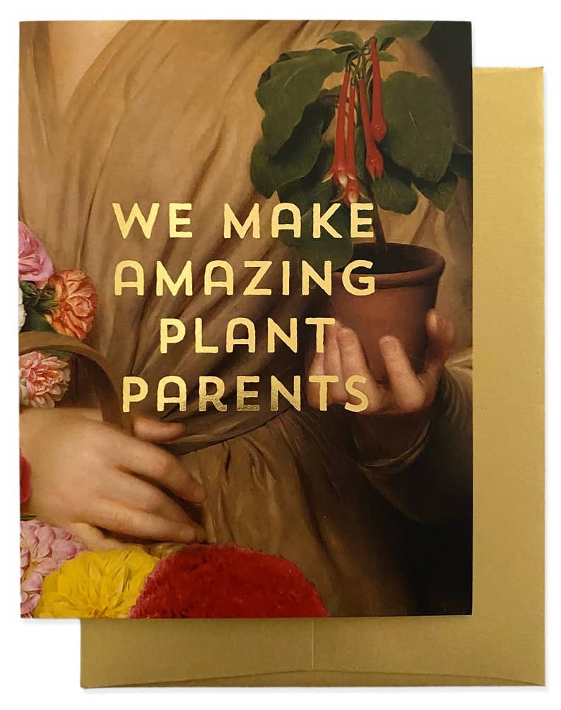 Amazing Plant Parents Card