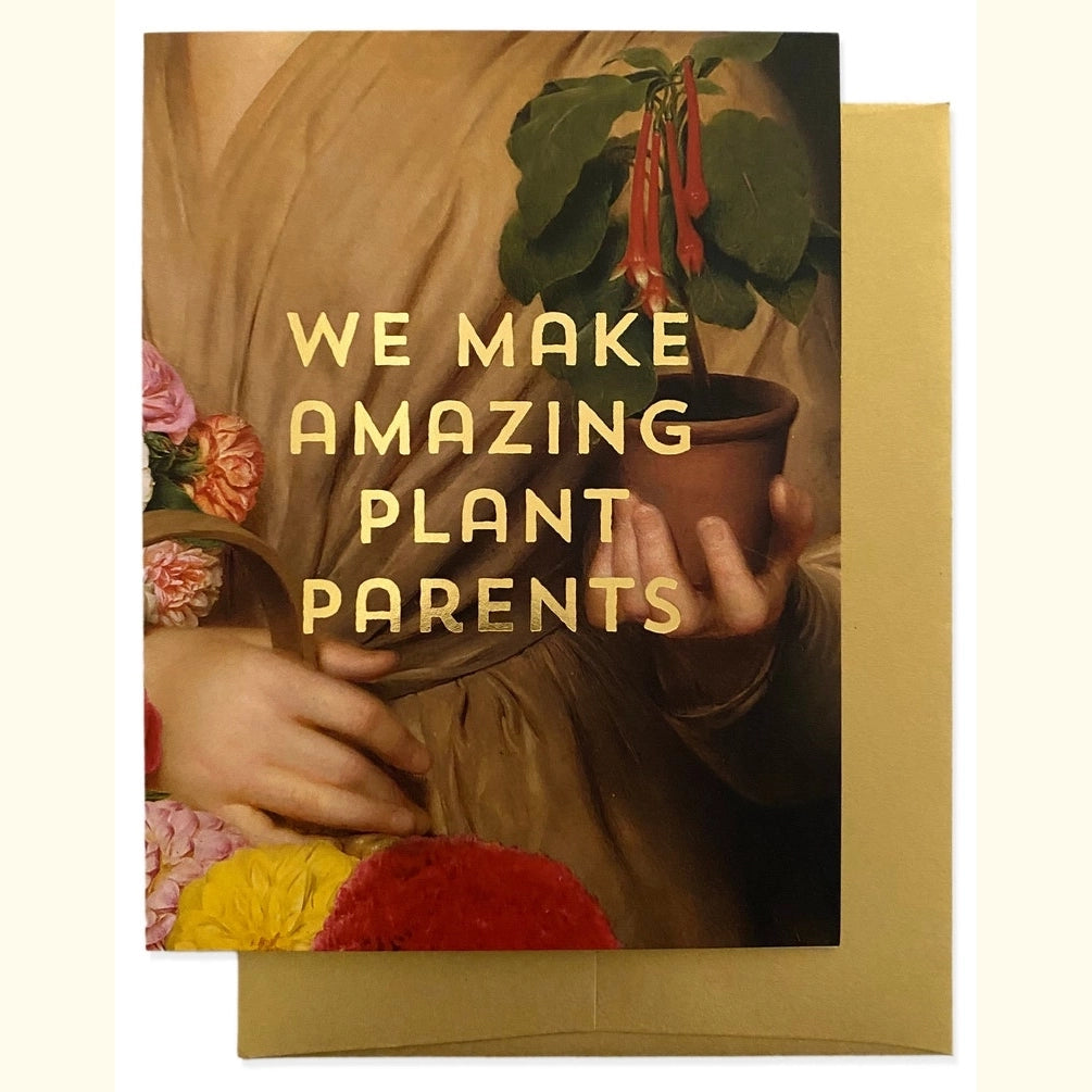 Amazing Plant Parents Card