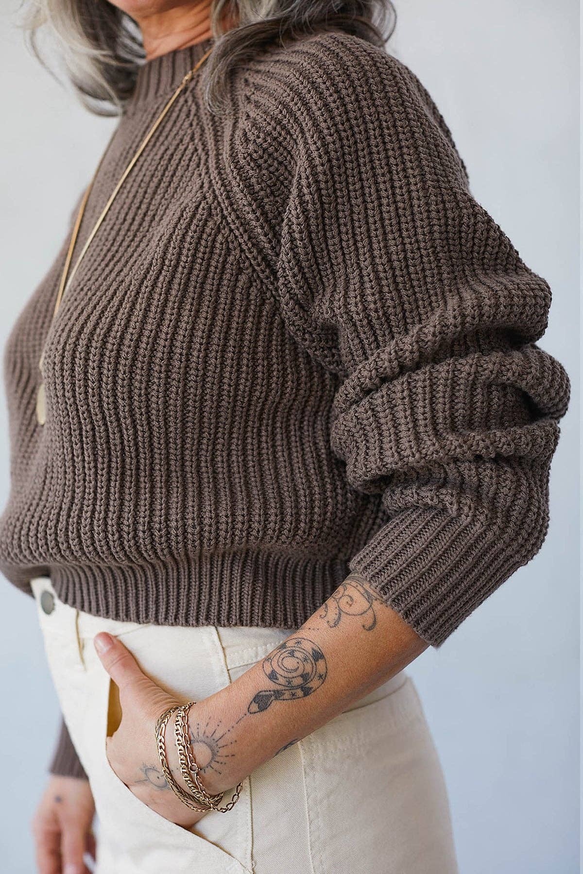 Sonnie Sweater in Walnut