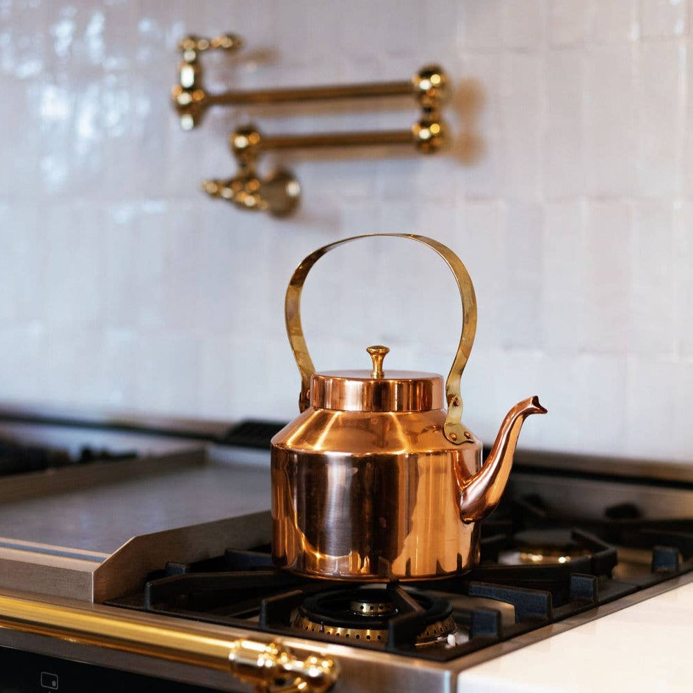 English Copper Tea Kettle