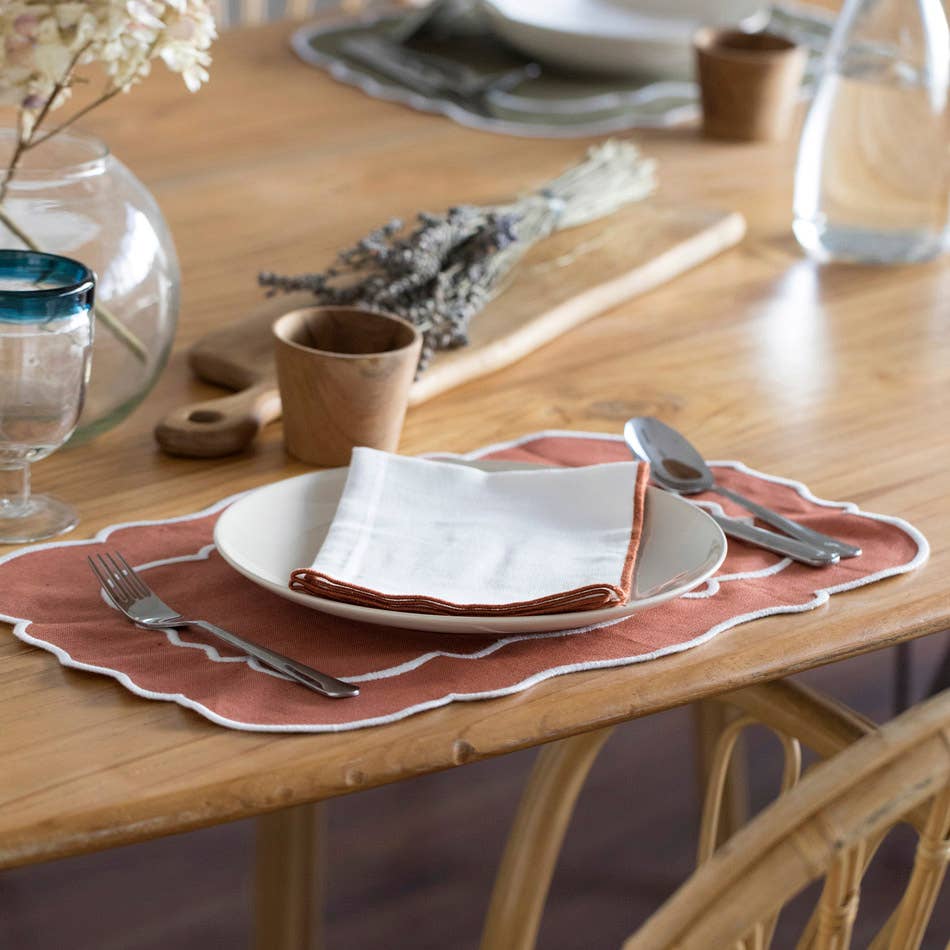 Rust Stain Free Linen Placemat