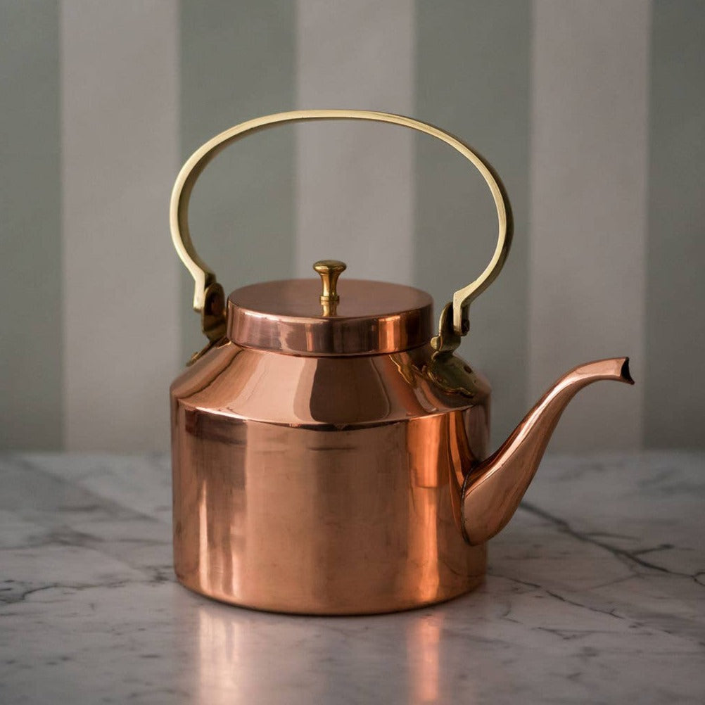 English Copper Tea Kettle