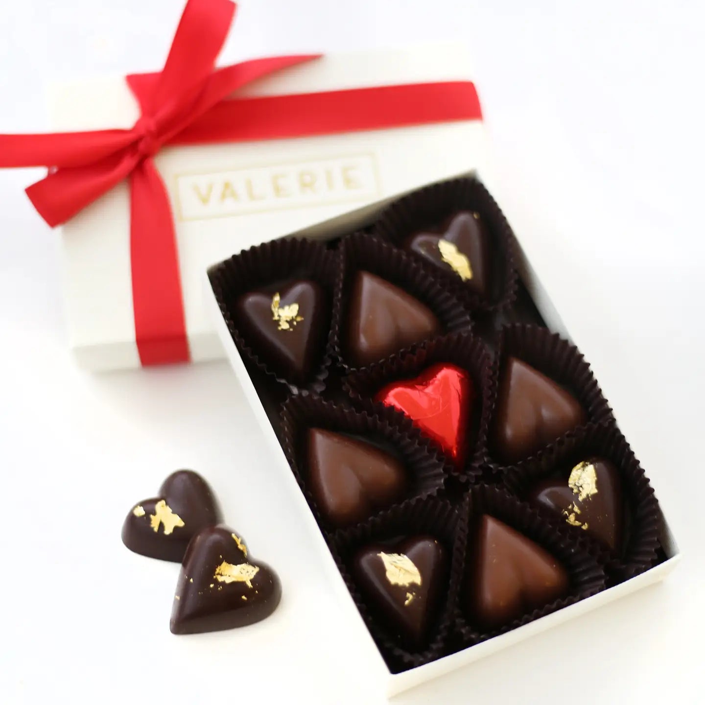 Heart Shaped Chocolate Truffle Box