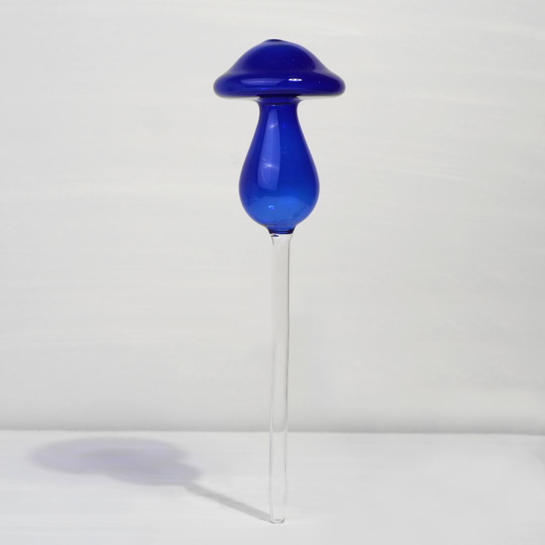 Mushroom Self Watering Glass