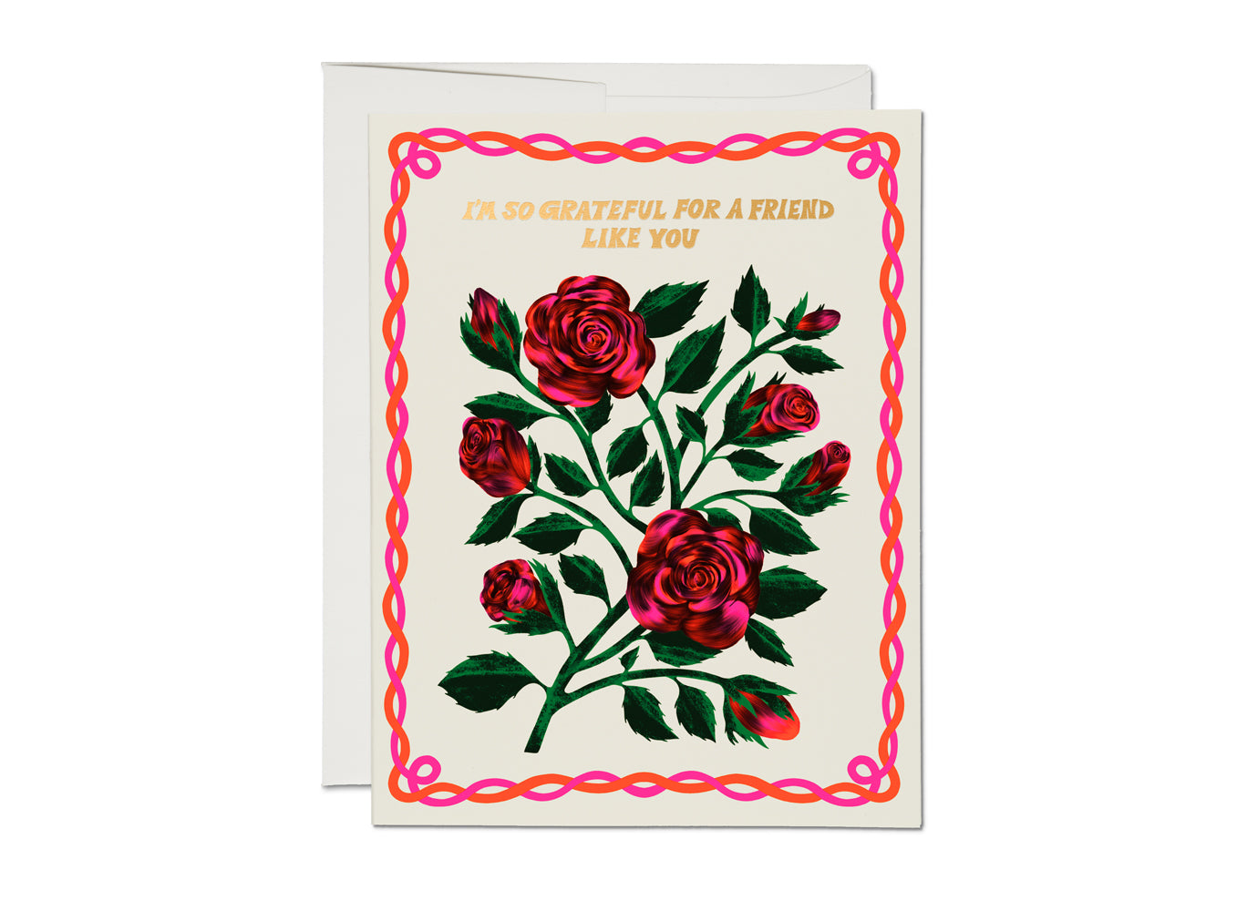 Grateful Rose Cards- Set of 8