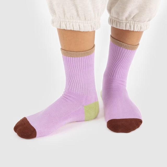 BAGGU Ribbed Sock