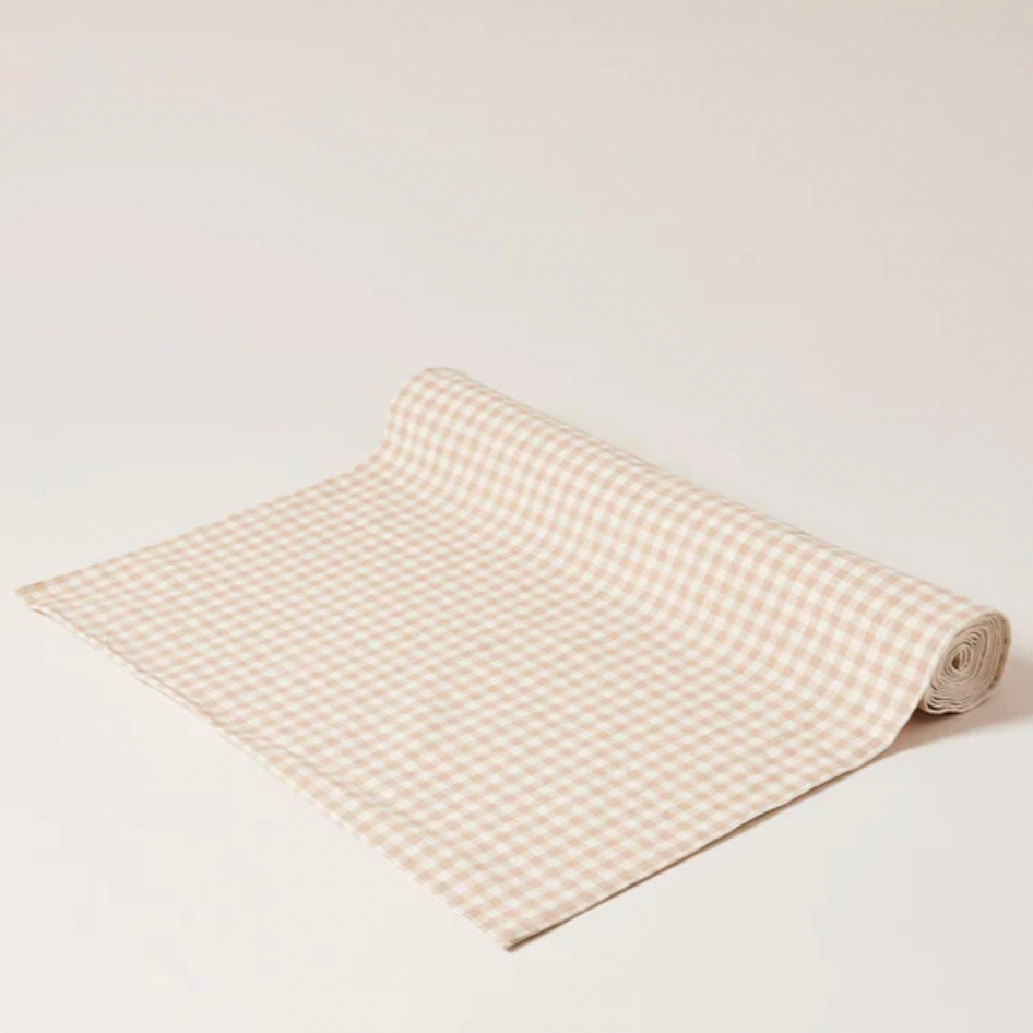 Farmhouse Pottery Petite Gingham Runner