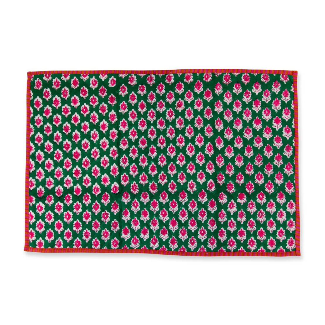 Holiday Block Print Placemats