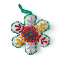 Ornaments 4 Orphans-Embroidered Snowflakes