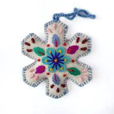 Ornaments 4 Orphans-Embroidered Snowflakes